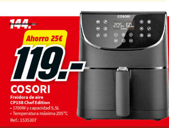 MediaMarkt Freidora de aire CP158 Chef Edition oferta
