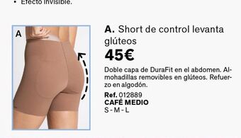 Leonisa Short de control levanta glúteos oferta