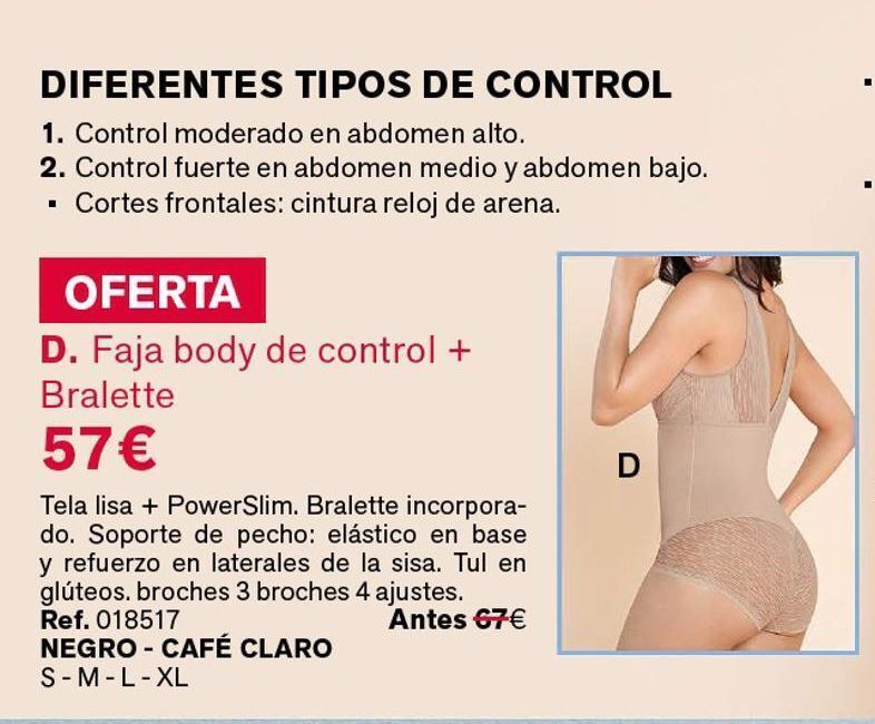 Leonisa Faja body oferta