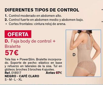 Leonisa Faja body oferta