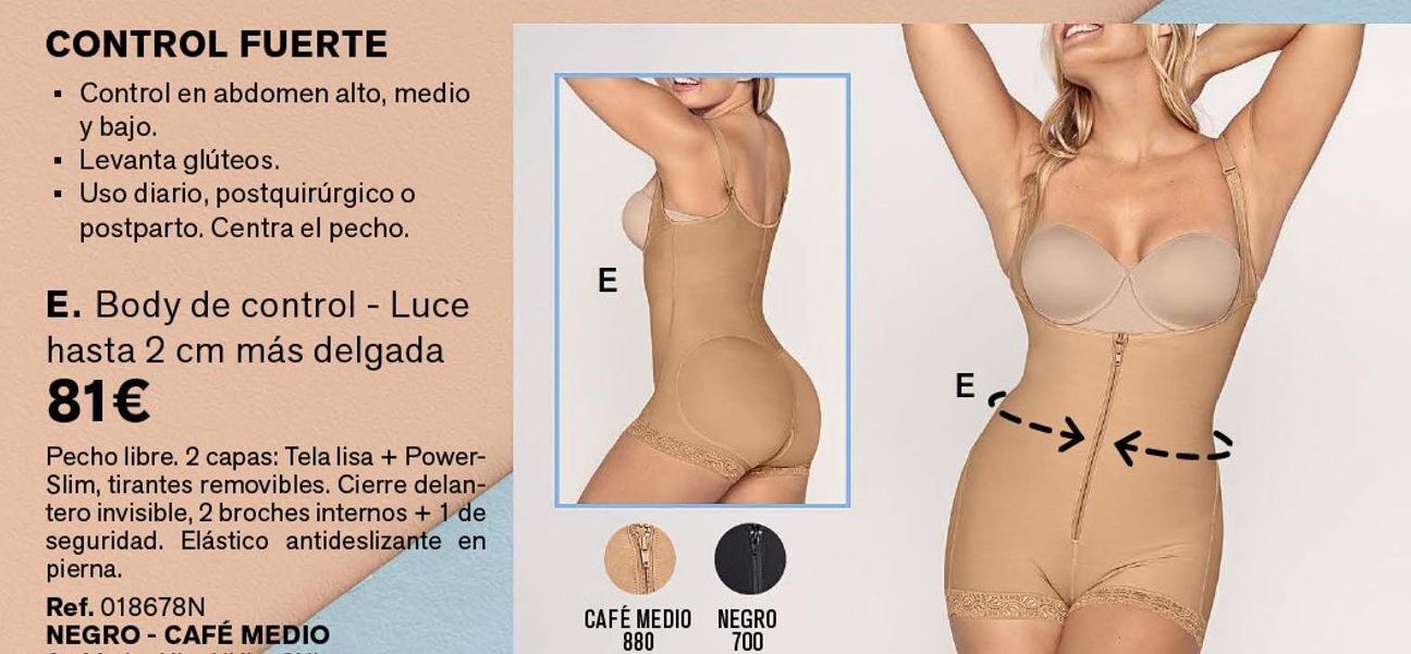 Leonisa Body de control oferta