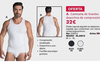 Leonisa Camiseta de tirantes oferta