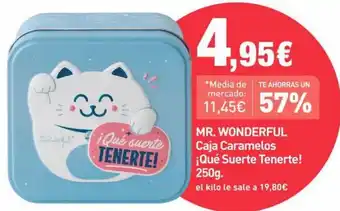 PrimaPrix MR. WONDERFUL Caja Caramelos ¡Qué Suerte Tenerte! 250g. oferta