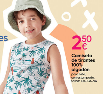 Pepco Camiseta de tirantes 100% algodón oferta