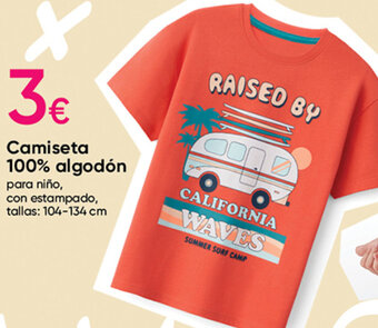 Pepco Camiseta 100% algodón oferta