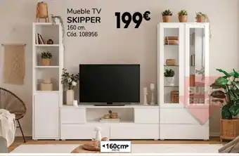 Conforama Mueble TV SKIPPER 160 cm. oferta