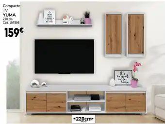 Conforama Compacto TV YUMA 220 cm. oferta