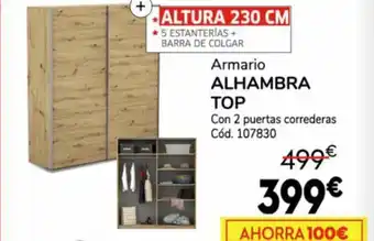 Conforama Armario ALHAMBRA TOP oferta