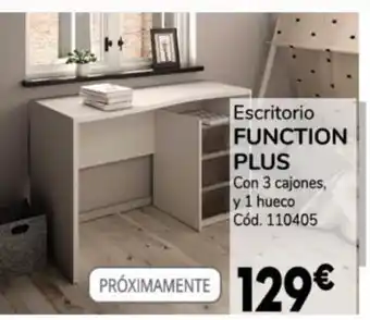 Conforama Escritorio FUNCTION PLUS Con 3 cajones, y 1 hueco oferta