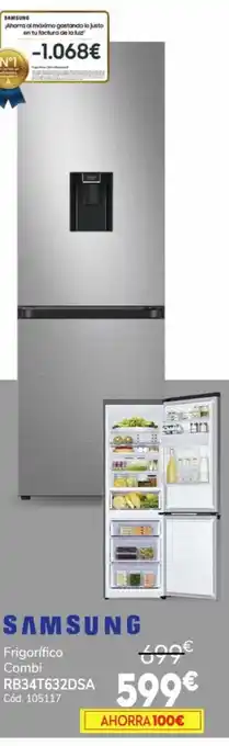 Conforama Frigorífico Combi RB34T632DSA oferta