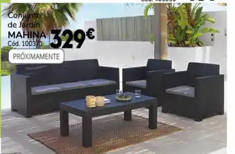 Conforama Conjunto de Jardín MAHINA oferta
