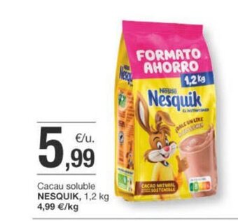 BonpreuEsclat Cacau soluble NESQUIK, 1,2 kg oferta