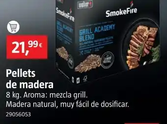 Bauhaus Weber pellets de madera oferta