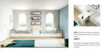 MacMobles 000 j-21 llits amb dos calaixos contenidors inferiors. disponibles en gran varietat de colors. 1.694 € opcionals: modul b oferta