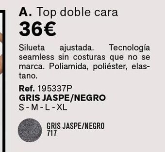 Leonisa Top doble cara oferta