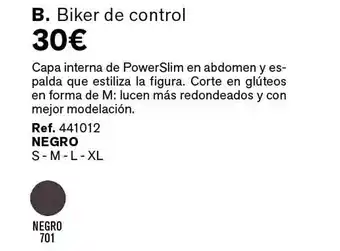 Leonisa Biker de control oferta