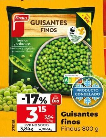 Dia GUISANTES FINOS oferta