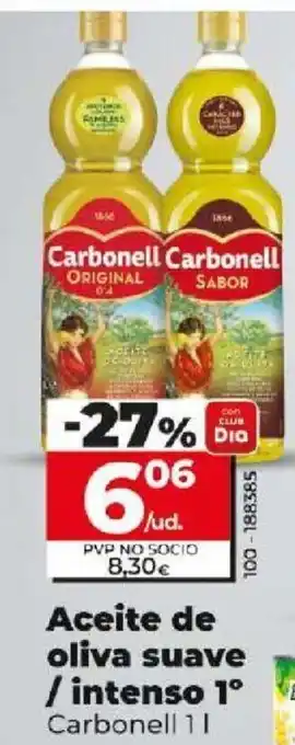 Dia Aceite de oliva suave / intenso 1° oferta