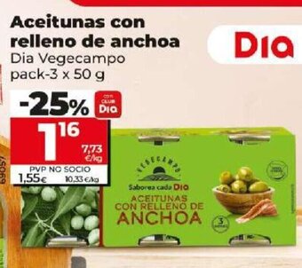 Dia Aceitunas con relleno de anchoa oferta