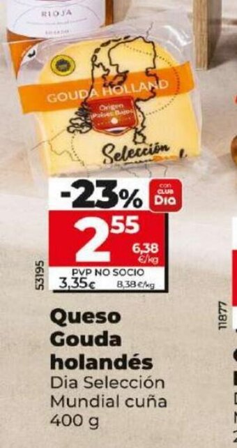 Dia Queso Gouda holandés oferta