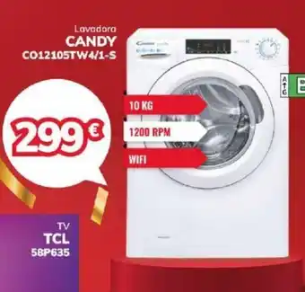 Mi electro Lavadora CANDY CO12105TW4/1-S oferta