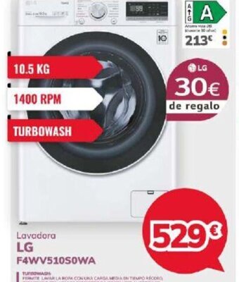 Mi electro Lavadora LG oferta