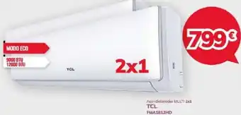 Mi electro Acondicionador MULTI 2x1 TCL FMA1812HD oferta