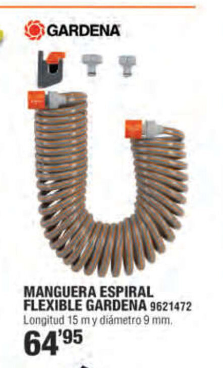 Cifec MANGUERA ESPIRAL FLEXIBLE GARDENA 9621472 oferta