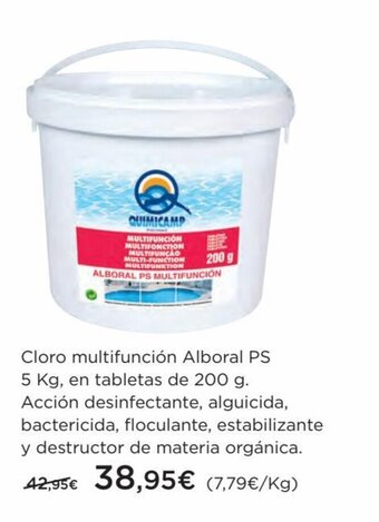Hipercor Cloro multifunción Alboral PS oferta