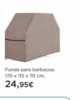 Hipercor Funda para barbacoa. 170 x 115 x 70 cm. oferta