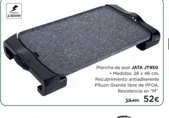 Hipercor Plancha de asar JATA JT950. oferta