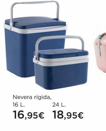 Hipercor Nevera rígida, 16 L. oferta