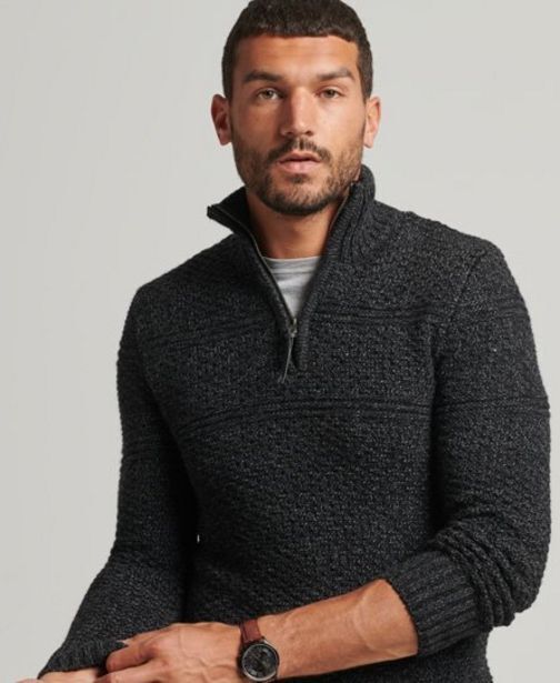 Superdry Jersey con cuello panadero jacob oferta