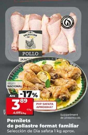 Dia Pernilets de pollastre format familiar oferta