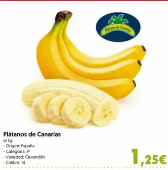 Hiper Usera Plátanos de Canarias oferta