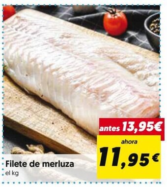 Hiper Usera Filete de merluza oferta