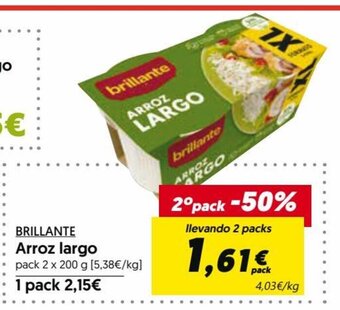 BRILLANTE Arroz largo