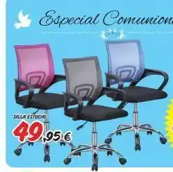 Outlet Hogar Silla estudio 49,95 € especial comuniones oferta