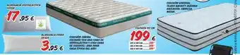 Almohada viscoelástica desde 17,95 € almohada fibra desde 3,95 € frank hou colchón farma colchon con una cara de viscoel