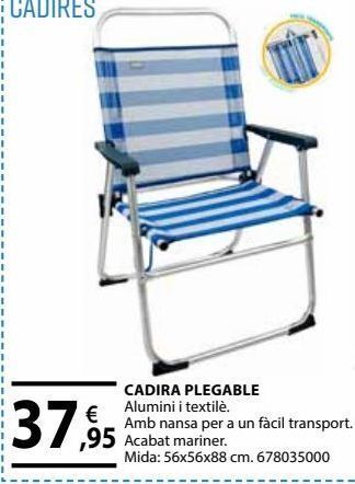 Fes Més Silla plegable oferta