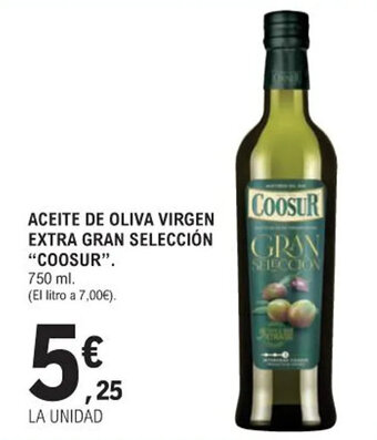 E.Leclerc ACEITE DE OLIVA VIRGEN EXTRA GRAN SELECCIÓN "COOSUR". oferta