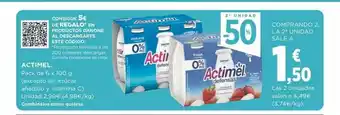 Supercor Actimel Pack de 6 x 100g oferta
