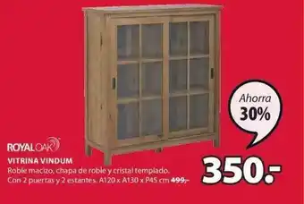 Royal Oak Vitrina Vindum Ahorra 30%