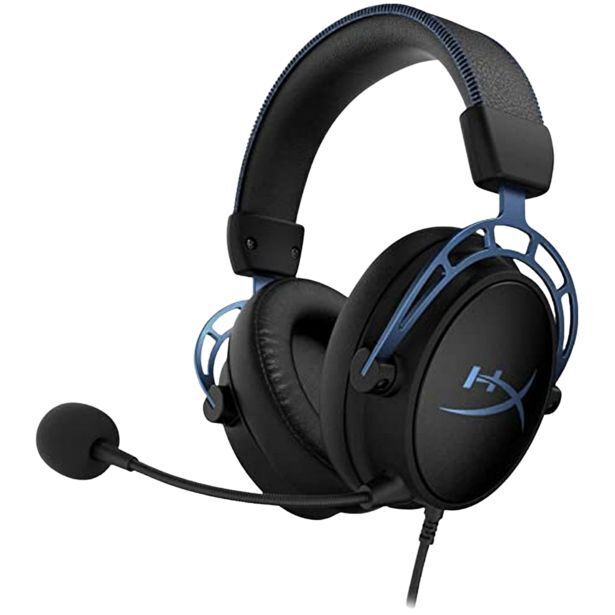 MediaMarkt Auriculares gaming - hyperx cloud alpha, de diadema, con cable, para pc, micrófono, negro y azul oferta