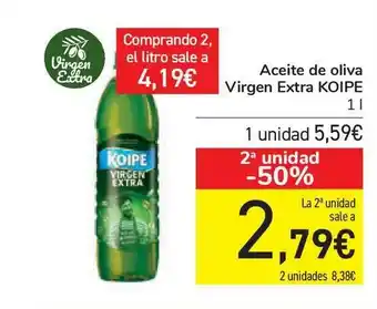Carrefour Virgen Extra Koipe Aceite de oliva 1L oferta