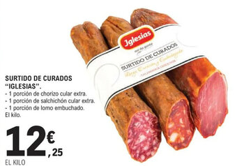 E.Leclerc SURTIDO DE CURADOS "IGLESIAS". oferta