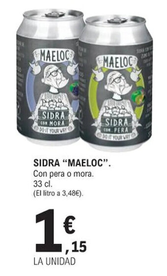 E.Leclerc SIDRA "MAELOC". oferta