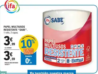E.Leclerc PAPEL MULTIUSOS RESISTENTE SABE oferta