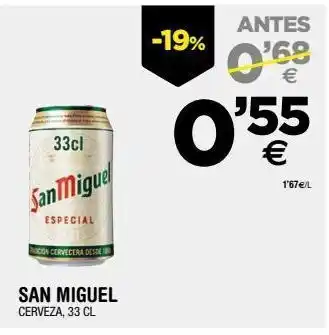 BM Supermercados Cerveza sin alcohol mahou oferta