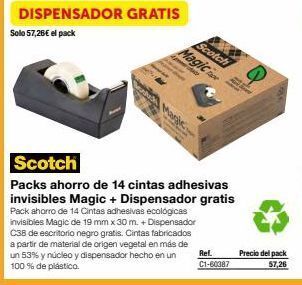 Staples Kalamazoo Cinta adhesiva oferta